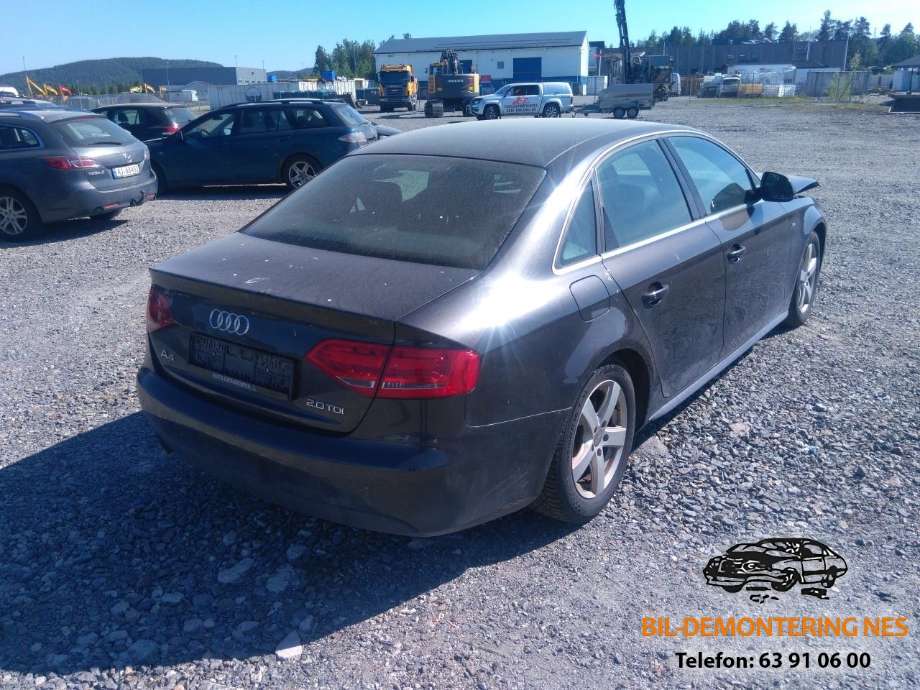 Audi A4 2007-2014 (Type IV) (B8) (B8), Motorkode: CAG, Girkassekode: 