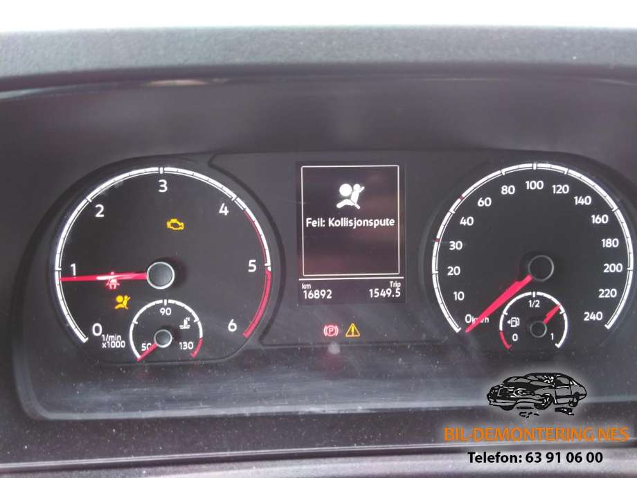 VW Caddy 2020-->> (Type IV) delebil , Motorkode: DTRE, Girkassekode: UFX