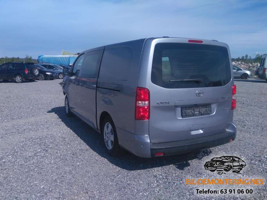 Toyota Proace 2016-->> (Type II) , Motorkode: ZK01, Girkassekode: 