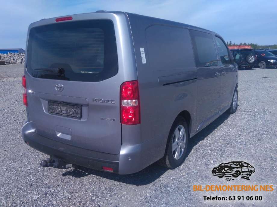 Toyota Proace 2016-->> (Type II) , Motorkode: ZK01, Girkassekode: 
