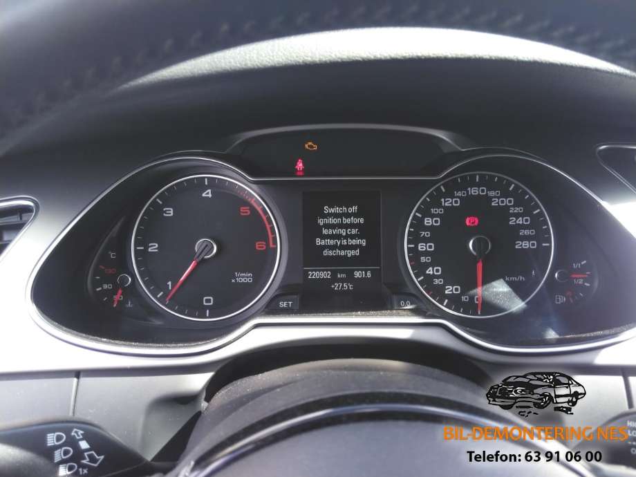 Audi A4 2007-2014 (Type IV) (B8) (B8), Motorkode: CJC, Girkassekode: MVS