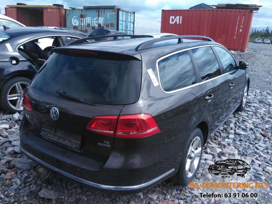 VW Passat 2011-2015 (B7) (B7), Motorkode: CAXA, Girkassekode: NQK