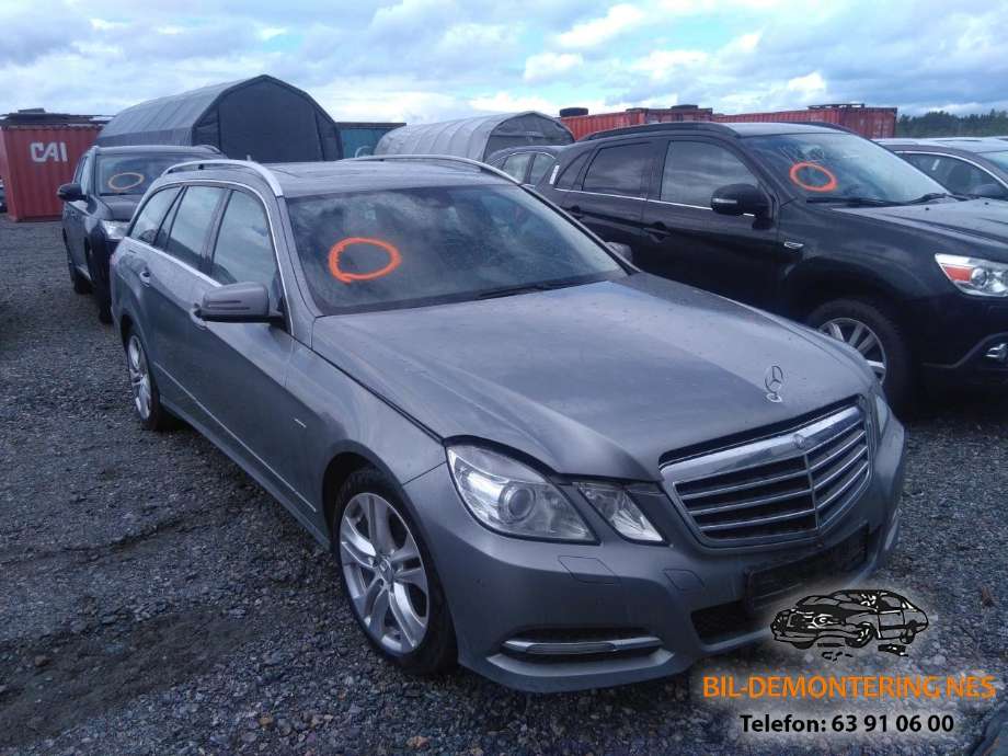 Mercedes E-Klasse, 2009-2013 (W212, Fase 1) (W212) delebil , Motorkode: 651924