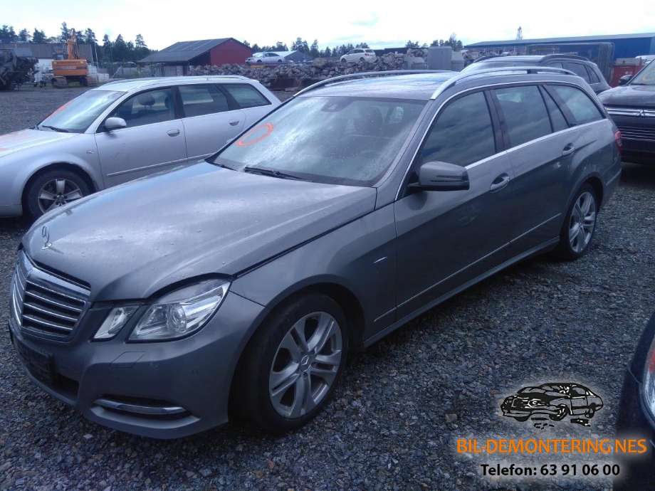 Mercedes E-Klasse 2009-2013 (Fase 1) (W212) delebil , Motorkode: 651924, Girkassekode: 
