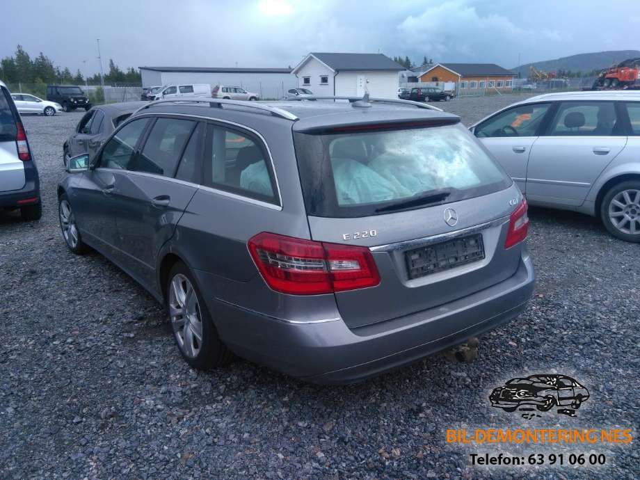 Mercedes E-Klasse 2009-2013 (Fase 1) (W212) delebil , Motorkode: 651924, Girkassekode: 