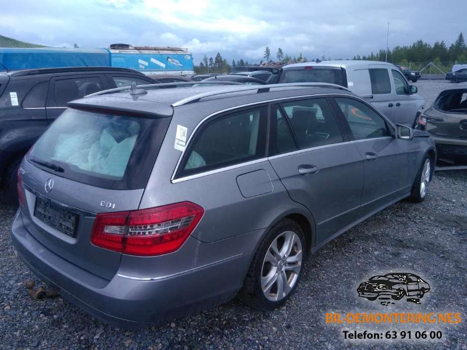 Mercedes E-Klasse 2009-2013 (Fase 1) (W212) delebil , Motorkode: 651924, Girkassekode: 
