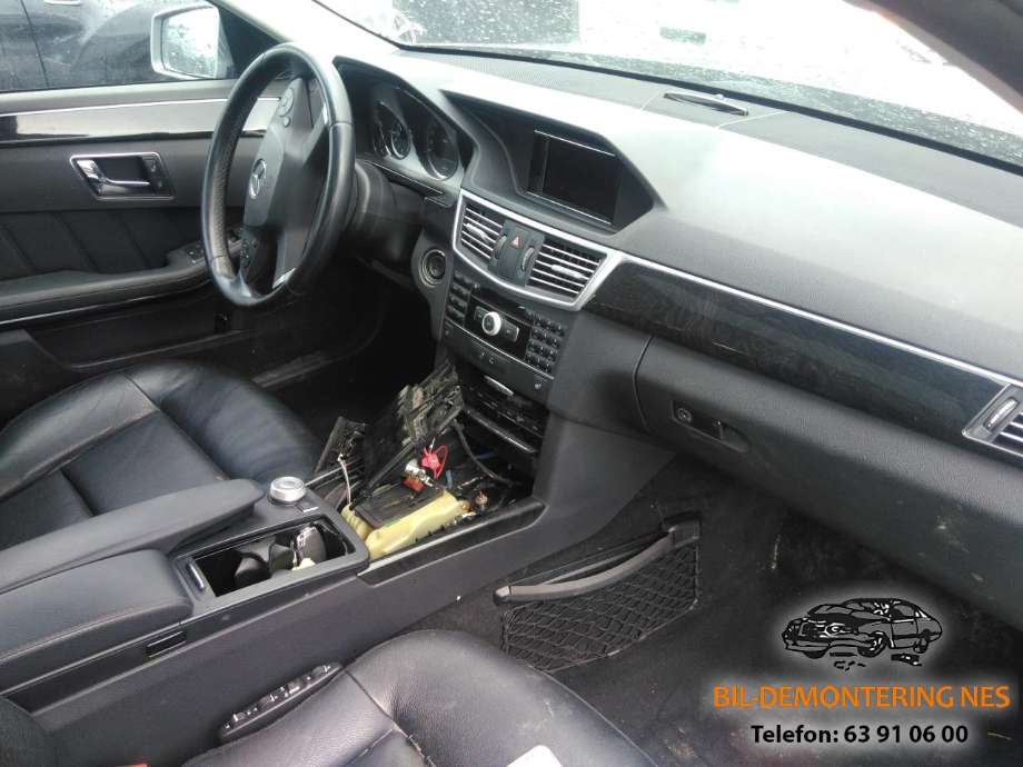 Mercedes E-Klasse 2009-2013 (Fase 1) (W212) delebil , Motorkode: 651924, Girkassekode: 