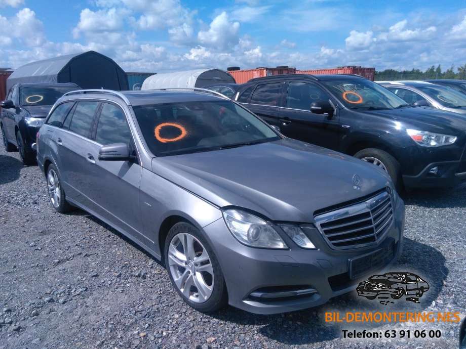Mercedes E-Klasse 2009-2013 (Fase 1) (W212) delebil , Motorkode: 651924, Girkassekode: 