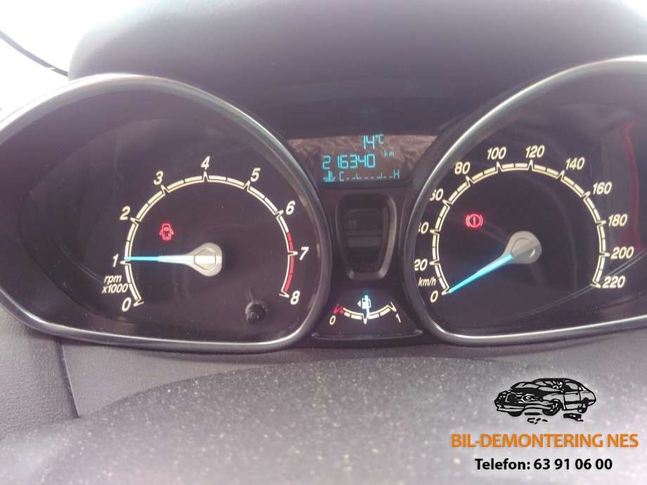 Ford Fiesta 2013-2017 (Type VI, Fase 2) , Motorkode: M1JE, Girkassekode: 