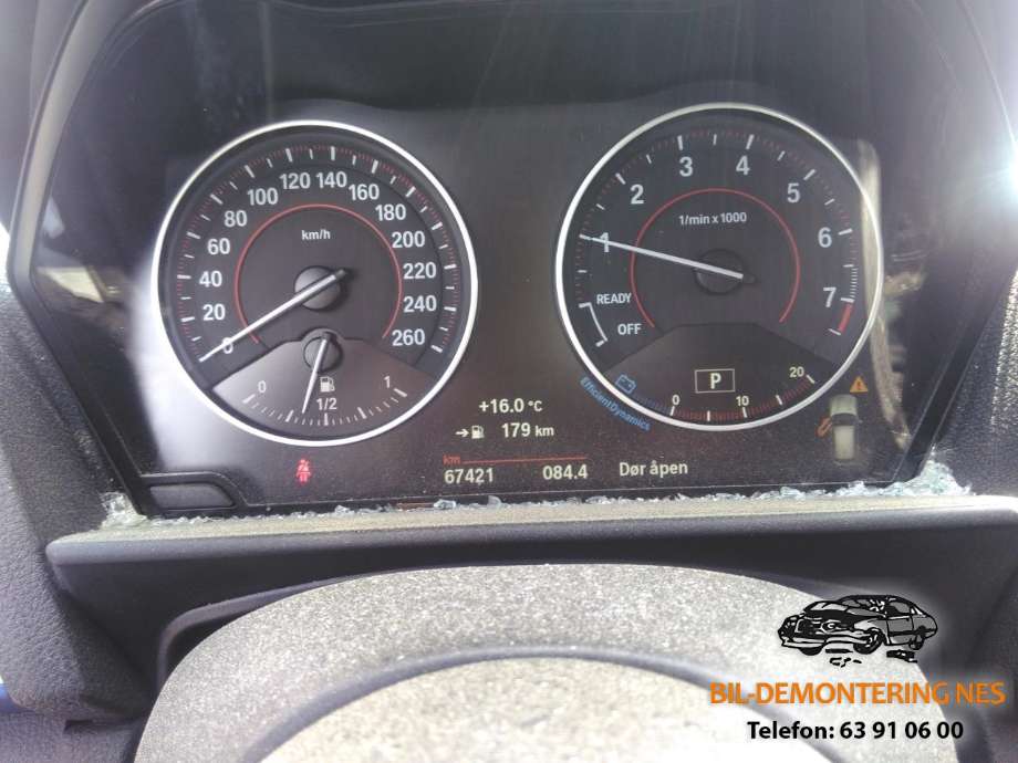 BMW 1-Serie 2015-2019 (Fase 2) (F20/F21) (F20/F21), Motorkode: B38B15A, Girkassekode: 