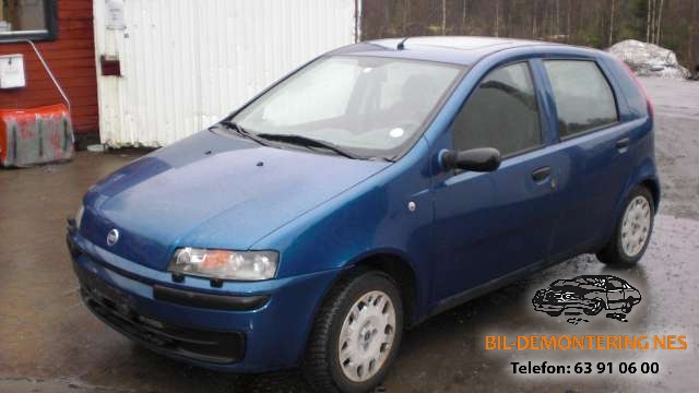 Fiat Punto 2000-2003 (Type II, Fase 1) , Motorkode: 188A5, Girkassekode: 
