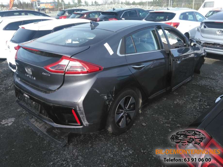 Hyundai Ioniq Electric 2016-2019 (Fase 1) delebil , Motorkode: EM09, Girkassekode: 
