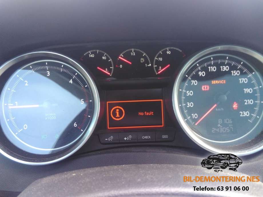 Peugeot 508 2011-2014 (Type I, Fase 1) , Motorkode: RH02, Girkassekode: 