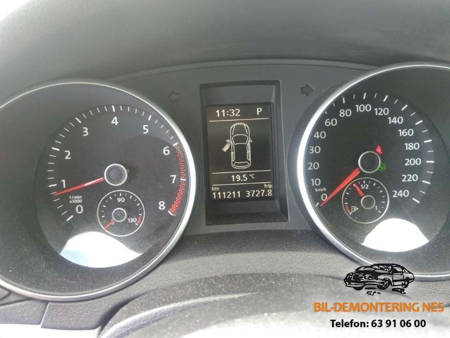 VW Golf VI 2008-2012 , Motorkode: CBZB, Girkassekode: NTZ
