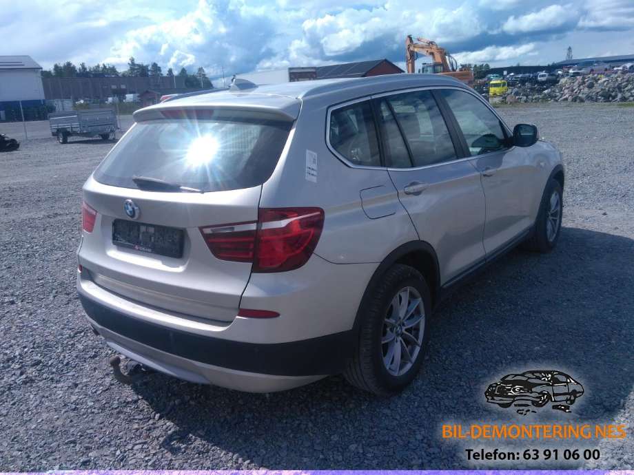 BMW X3 2010-2017 (F25) (F25), Motorkode: N47D20C, Girkassekode: 