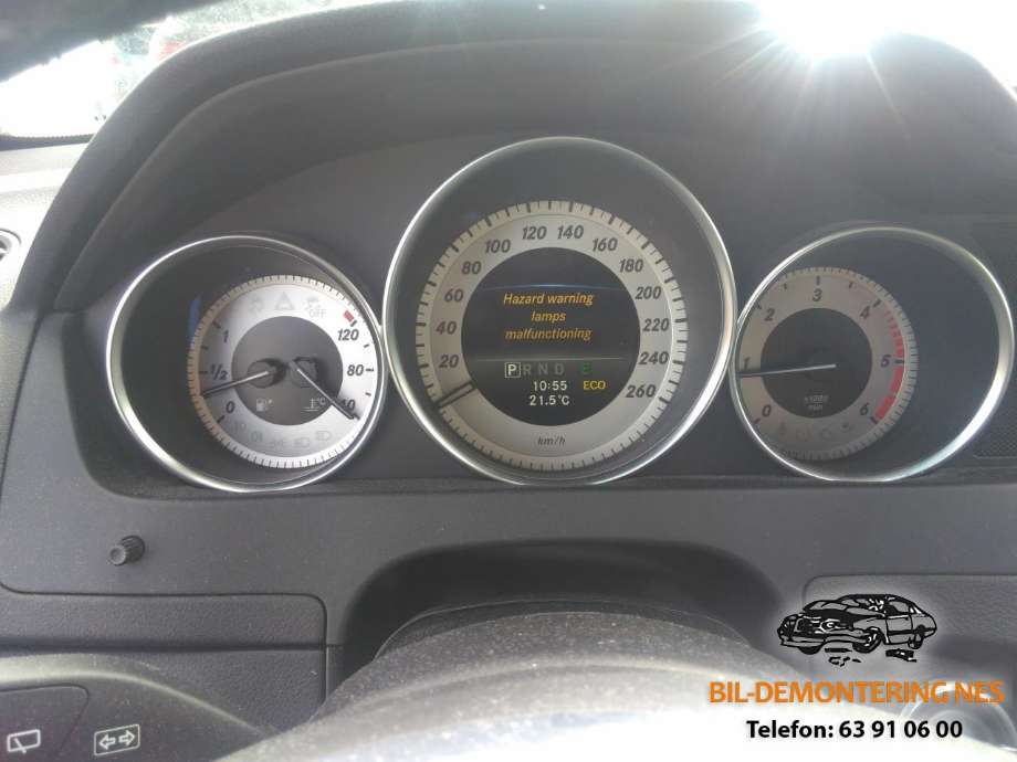 Mercedes C-Klasse 2011-2014 (Fase 2) (W204) (W204), Motorkode: 651912, Girkassekode: 72296505189288