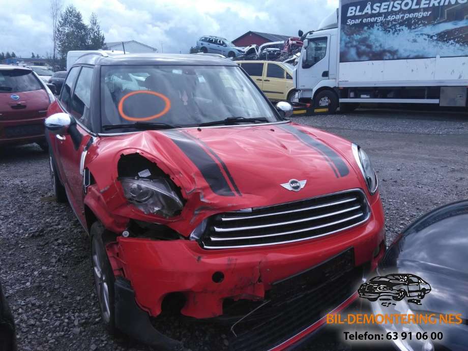 Mini Countryman 2010-2016 (R60) (R60), Motorkode: N47C16A, Girkassekode: 
