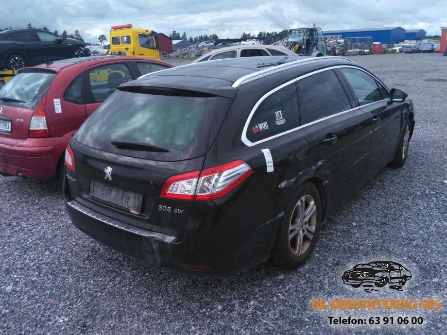 Peugeot 508 2011-2014 (Type I, Fase 1) , Motorkode: 9H05, Girkassekode: 