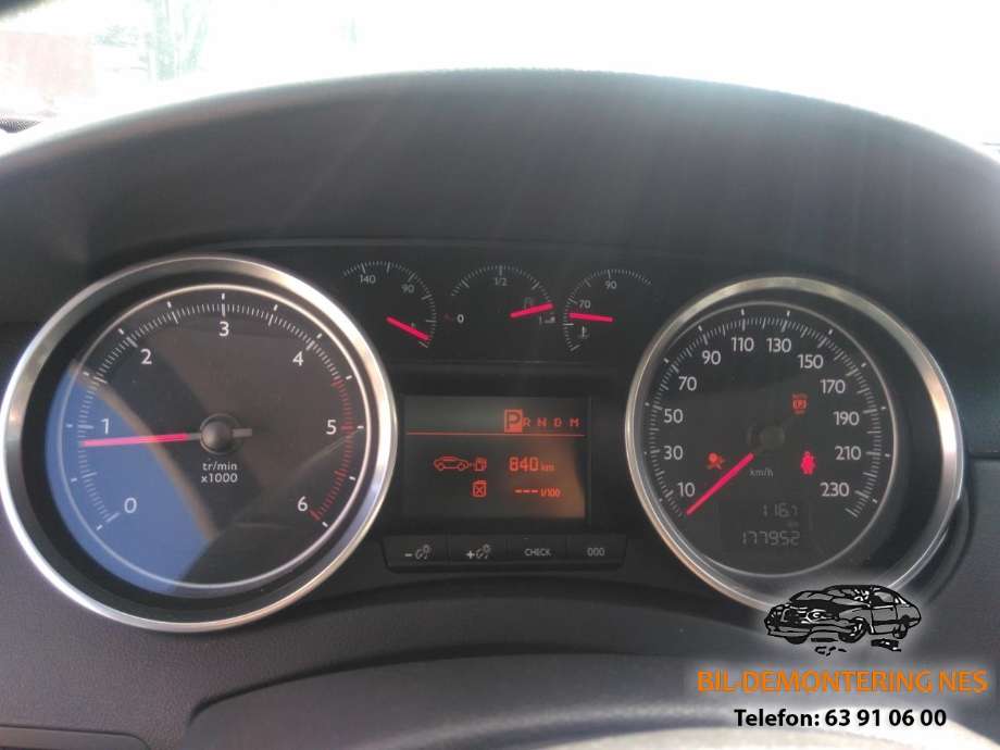 Peugeot 508 2011-2014 (Type I, Fase 1) , Motorkode: RH02, Girkassekode: 