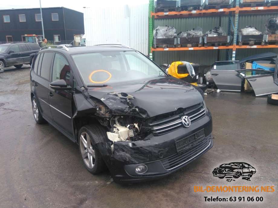 VW Touran 2010-2015 (Type I, Fase 3) , Motorkode: CAYC, Girkassekode: MLE