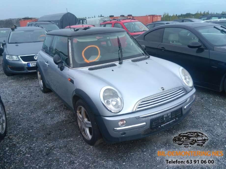 Mini One/Cooper 2001-2007 (R50-53) (R50-53), Motorkode: W10B16A, Girkassekode: 