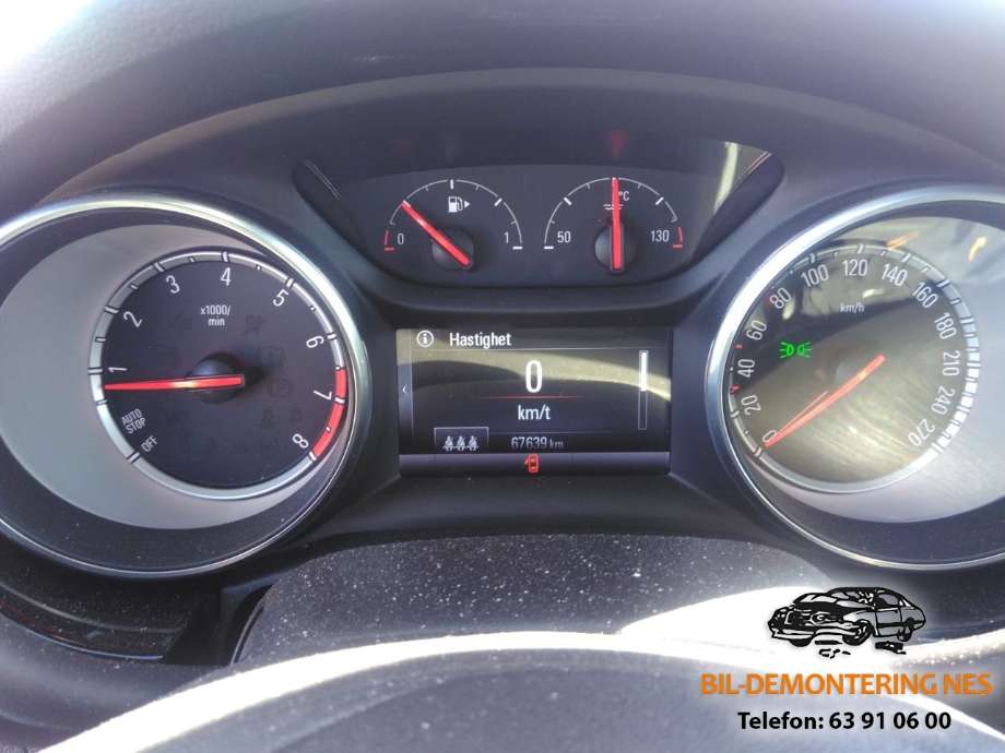 Opel Astra K 2015-->> , Motorkode: B14XFT/LE2, Girkassekode: 