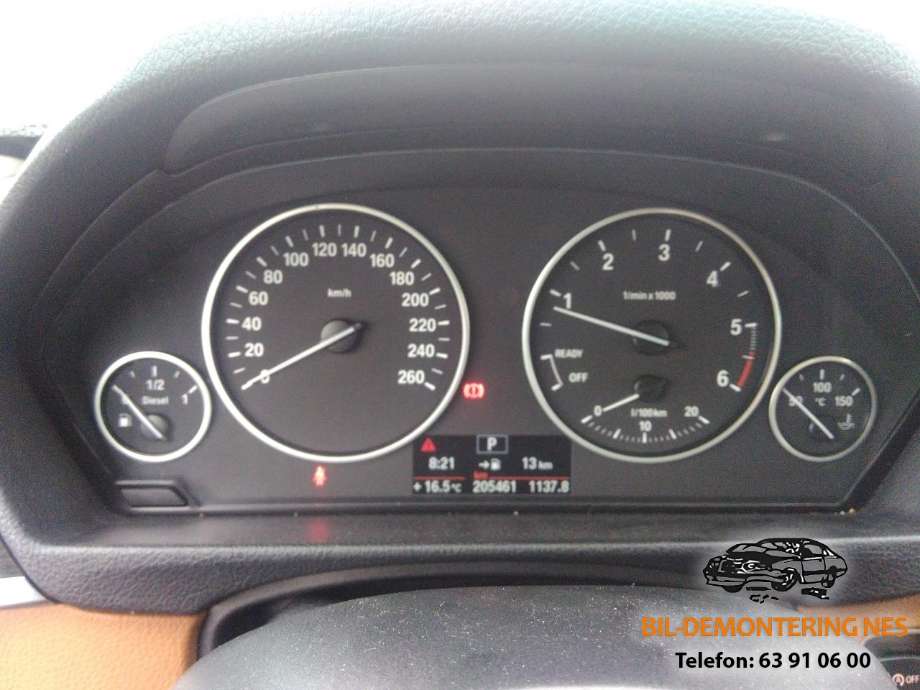 BMW 3-Serie 2012-2018 (F30/F31/F34) (F30/F31/F34), Motorkode: N47D20C, Girkassekode: GA8HP45Z