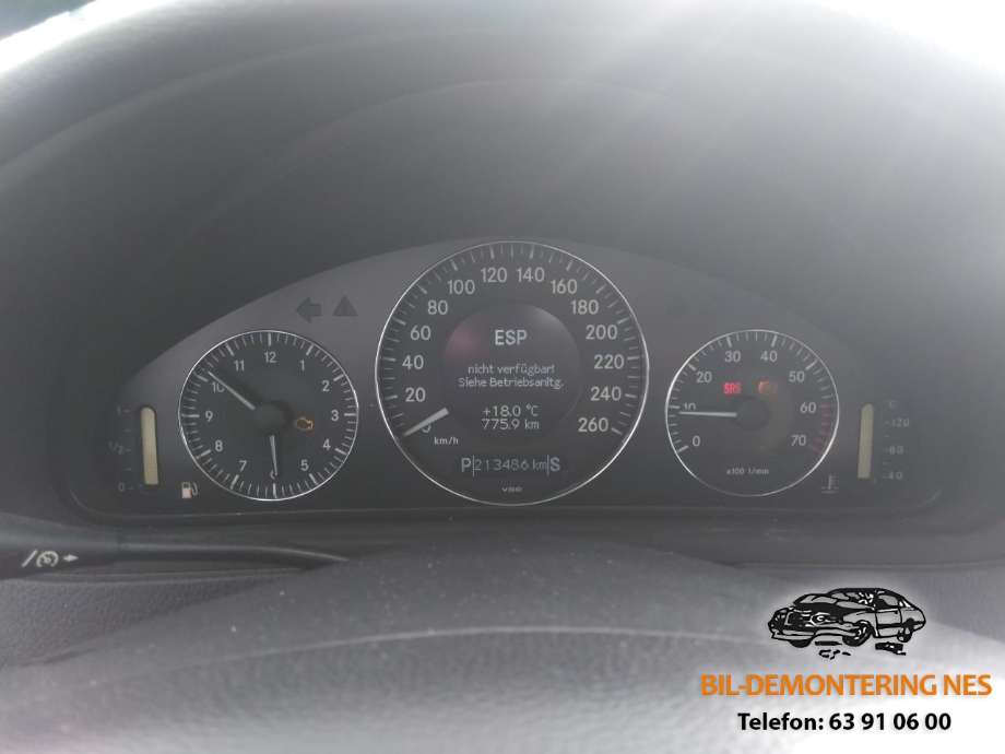 Mercedes CLK 2002-2009 (C209) (C209), Motorkode: 271 940, Girkassekode: 