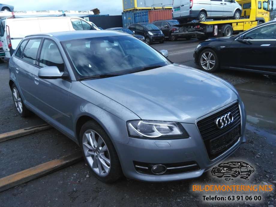 Audi A3 2009-2012 (Type II, Fase 2) , Motorkode: CAYC, Girkassekode:
