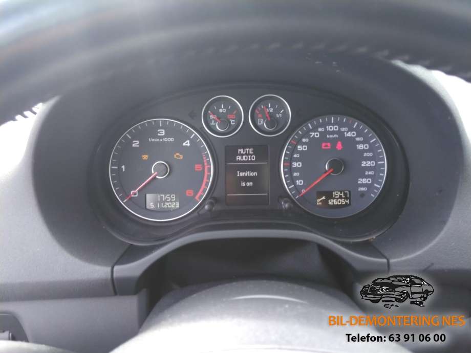 Audi A3 2009-2012 (Type II, Fase 2) , Motorkode: CAYC, Girkassekode: