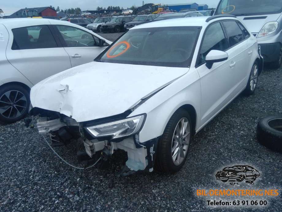 Audi A3 2016-2020 (Type III, Fase 2) delebil , Motorkode: DKRF, Girkassekode: SST