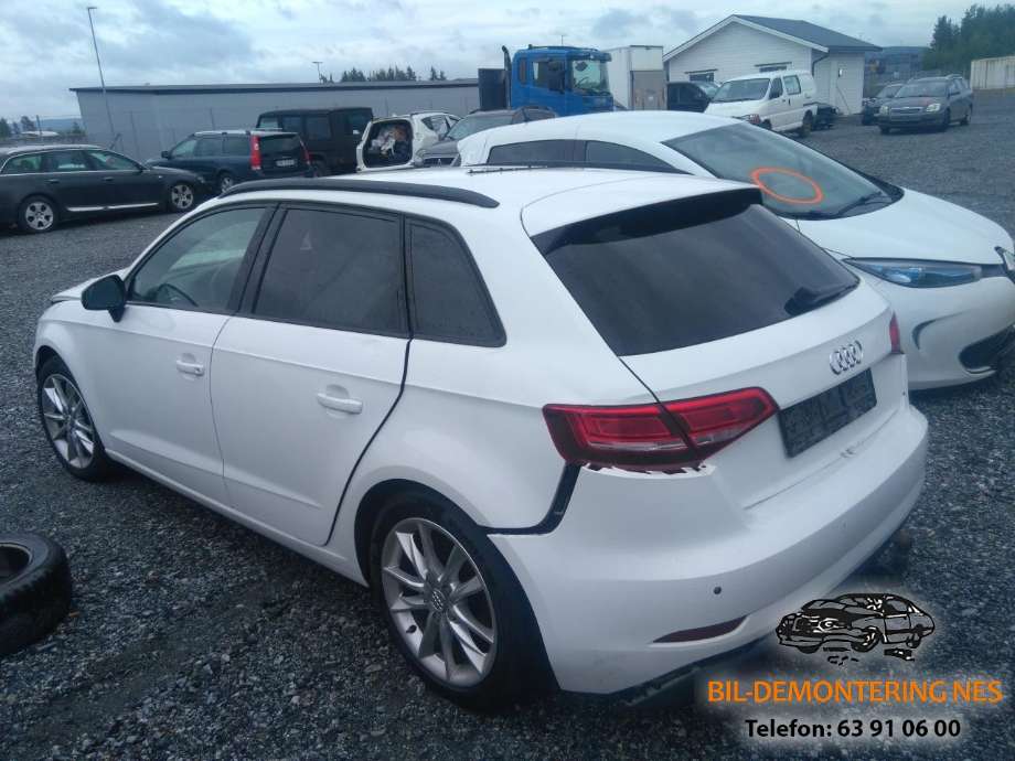 Audi A3 2016-2020 (Type III, Fase 2) delebil , Motorkode: DKRF, Girkassekode: SST