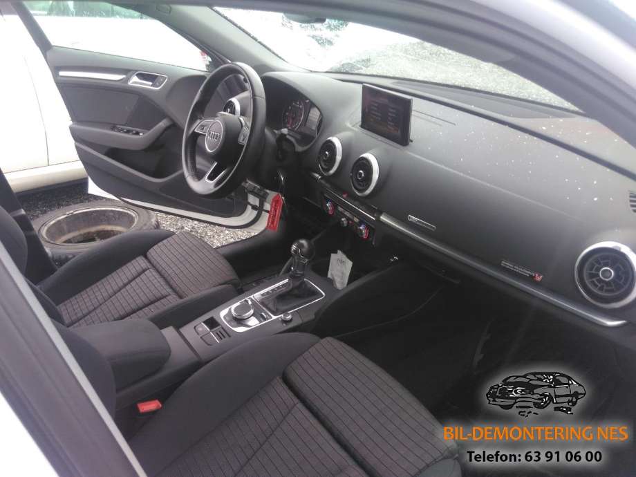 Audi A3 2016-2020 (Type III, Fase 2) delebil , Motorkode: DKRF, Girkassekode: SST