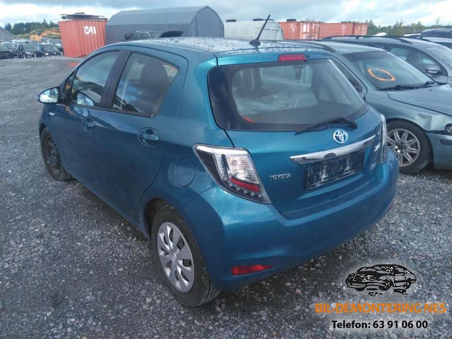 Toyota Yaris, 2012-2014 (Type III, Fase 1)  delebil , Motorkode: 1NZ-FXE