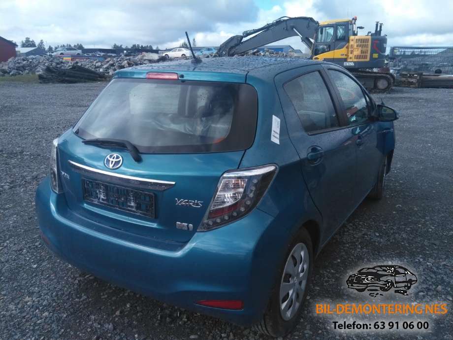 Toyota Yaris 2012-2014 (Type III, Fase 1) delebil , Motorkode: 1NZ-FXE, Girkassekode: 