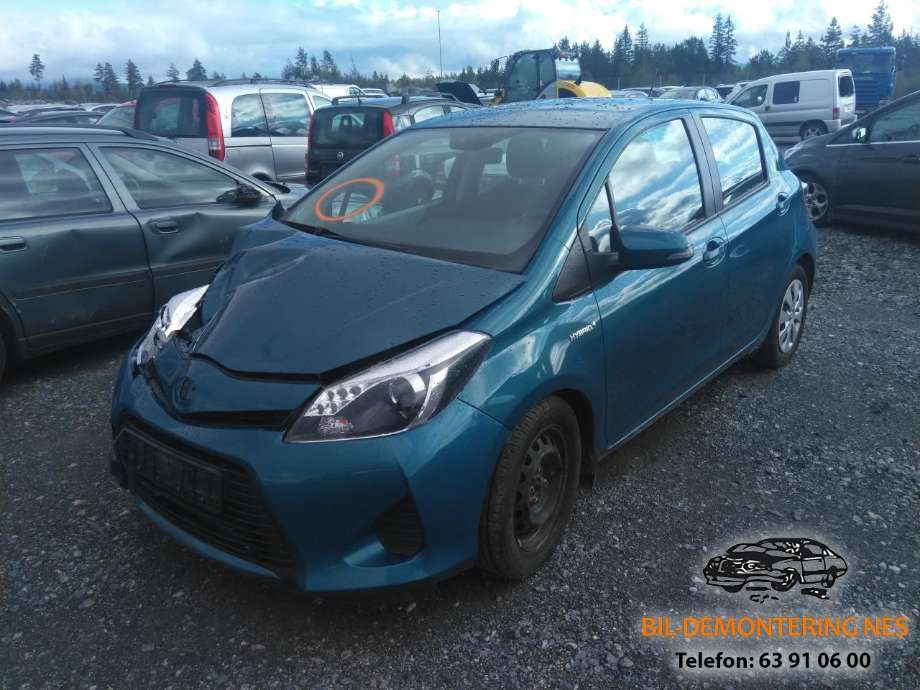Toyota Yaris 2012-2014 (Type III, Fase 1) delebil , Motorkode: 1NZ-FXE, Girkassekode: 
