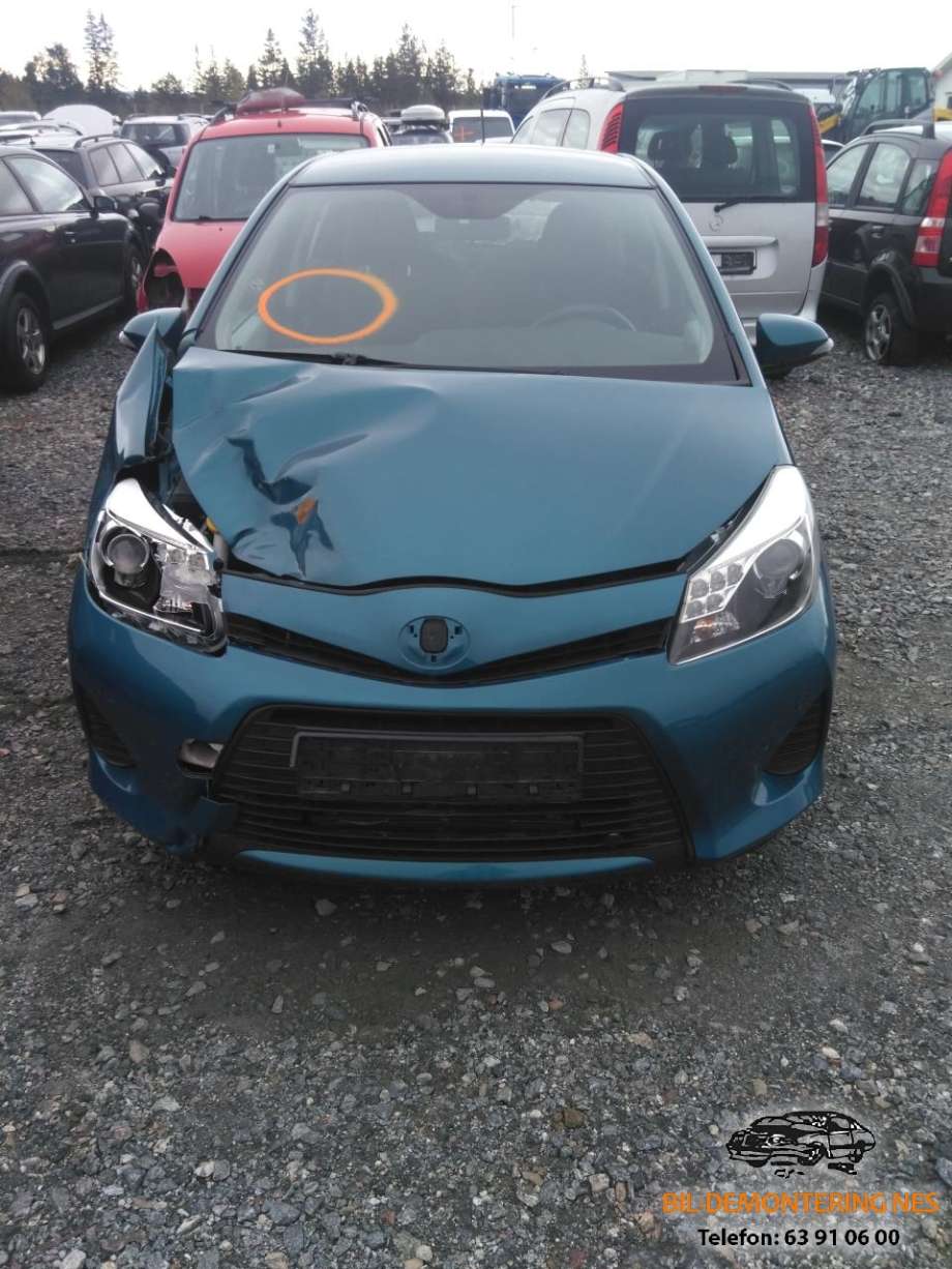 Toyota Yaris 2012-2014 (Type III, Fase 1) delebil , Motorkode: 1NZ-FXE, Girkassekode: 