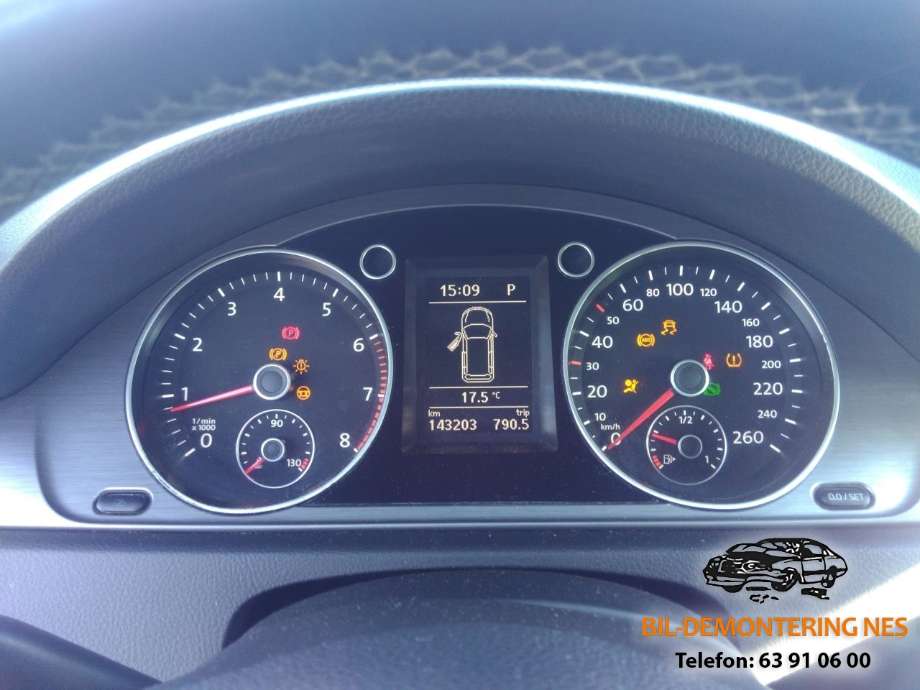 VW Passat 2011-2015 (B7) (B7), Motorkode: CAXA, Girkassekode: NQK