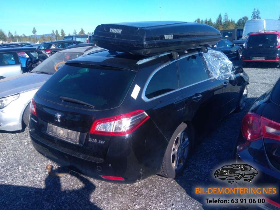 Peugeot 508 2011-2014 (Type I, Fase 1) , Motorkode: 9H05, Girkassekode: 