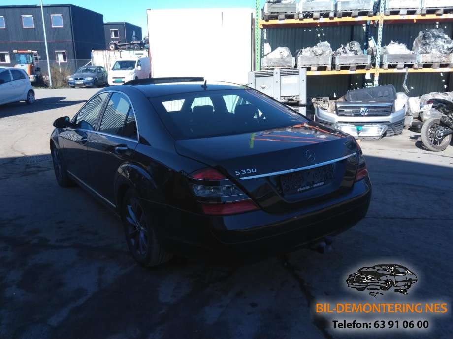 Mercedes S-Klasse 2005-2013 (W221) (W221), Motorkode: M272.965, Girkassekode: 722906