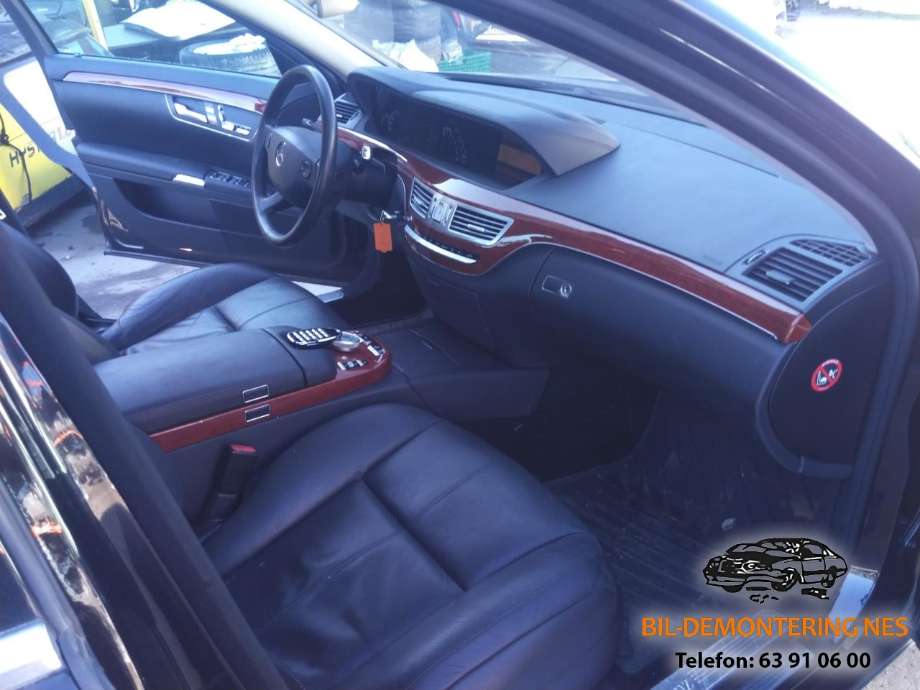 Mercedes S-Klasse 2005-2013 (W221) (W221), Motorkode: M272.965, Girkassekode: 722906