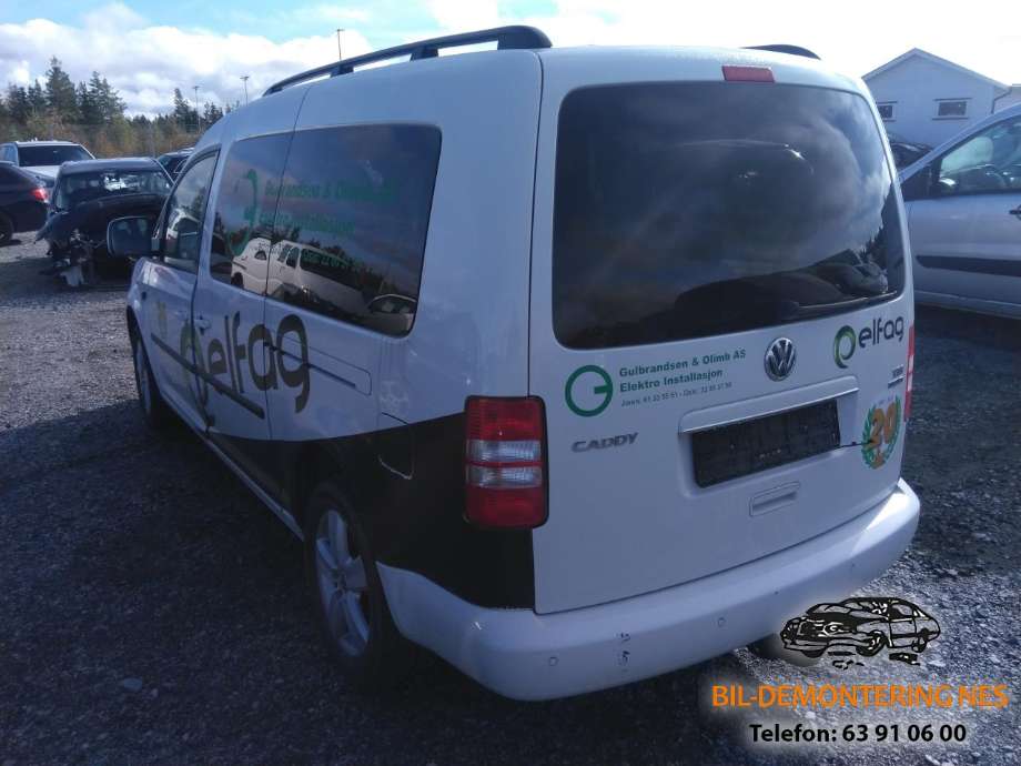 VW Caddy 2010-2015 (Type III, Fase 2) , Motorkode: CAYD, Girkassekode: MLS