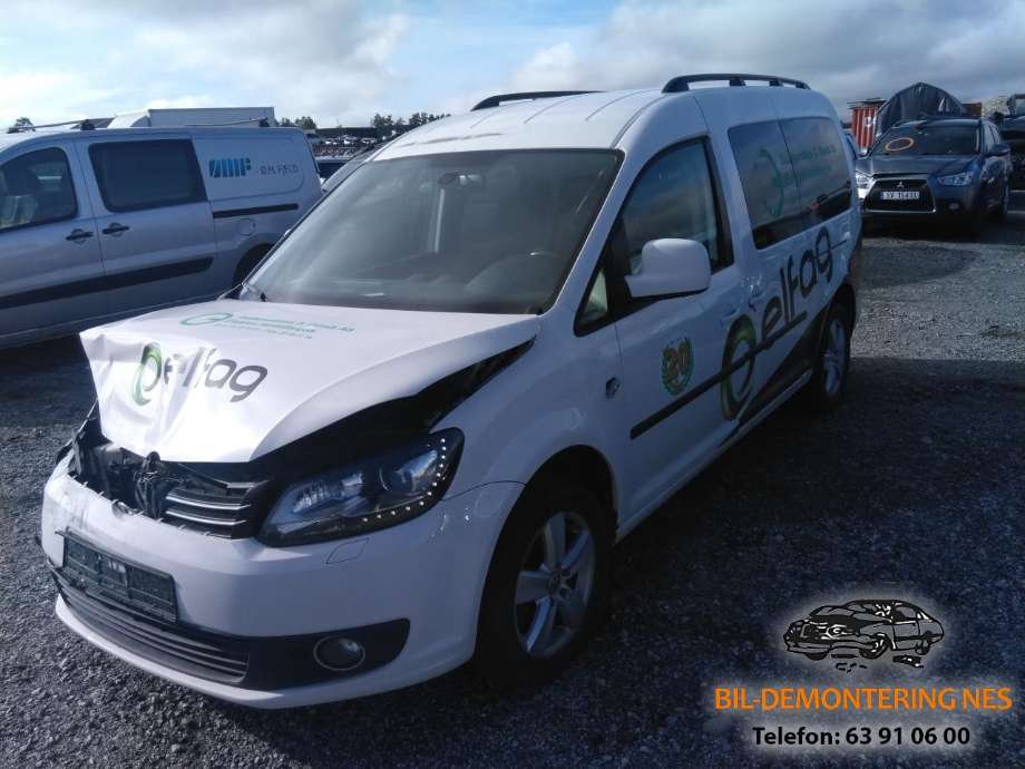 VW Caddy 2010-2015 (Type III, Fase 2) , Motorkode: CAYD, Girkassekode: MLS