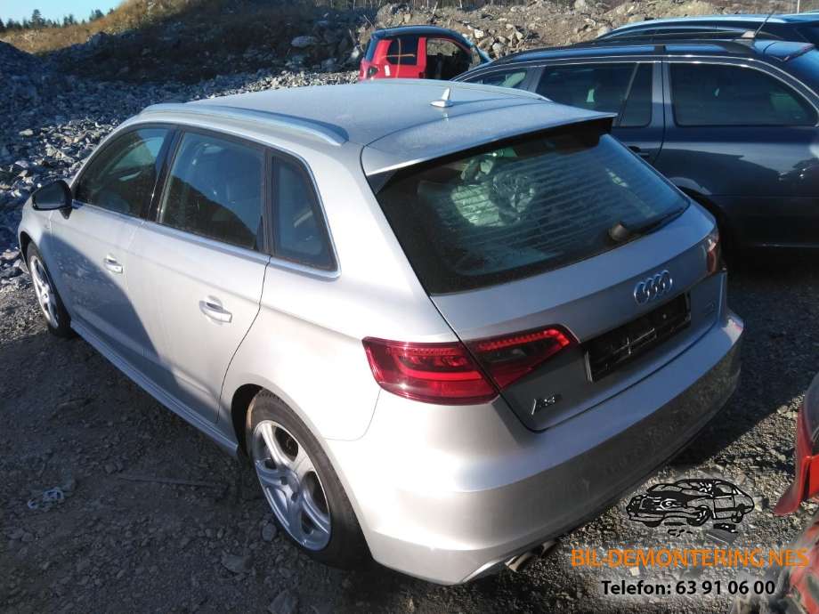 Audi A3 2012-2016 (Type III, Fase 1) , Motorkode: CRBC, Girkassekode: PFM