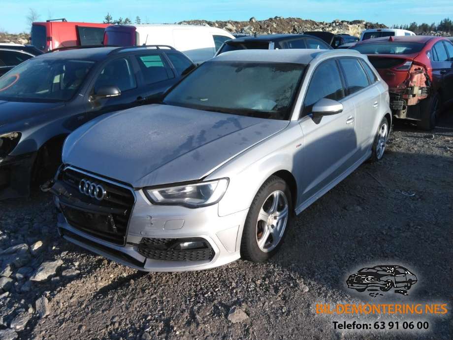 Audi A3 2012-2016 (Type III, Fase 1) , Motorkode: CRBC, Girkassekode: PFM