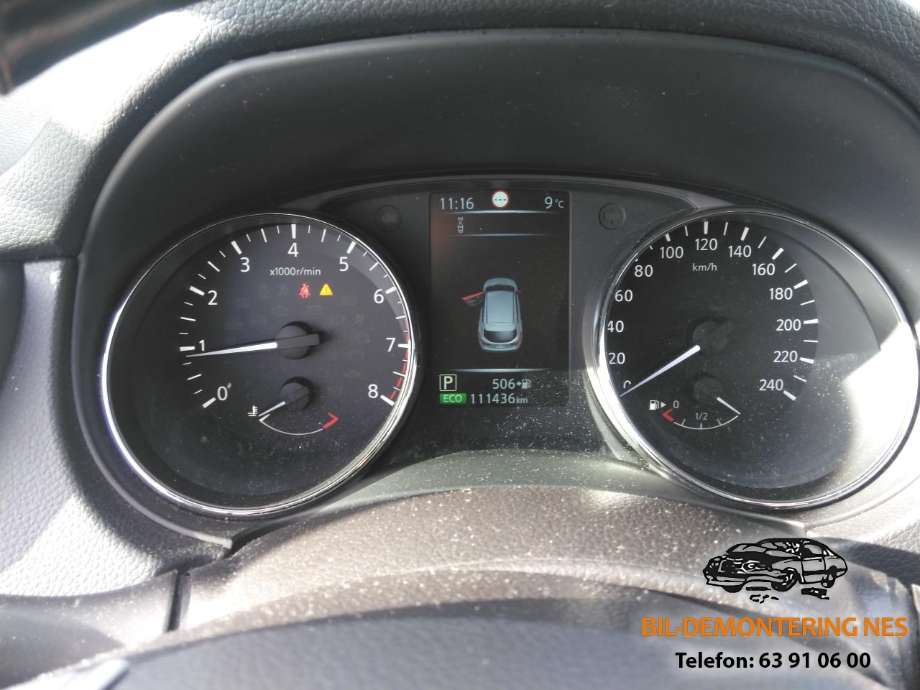 Nissan Qashqai 2014-2021 (Type II) , Motorkode: HRA2DDT, Girkassekode: CVT 31020X426A