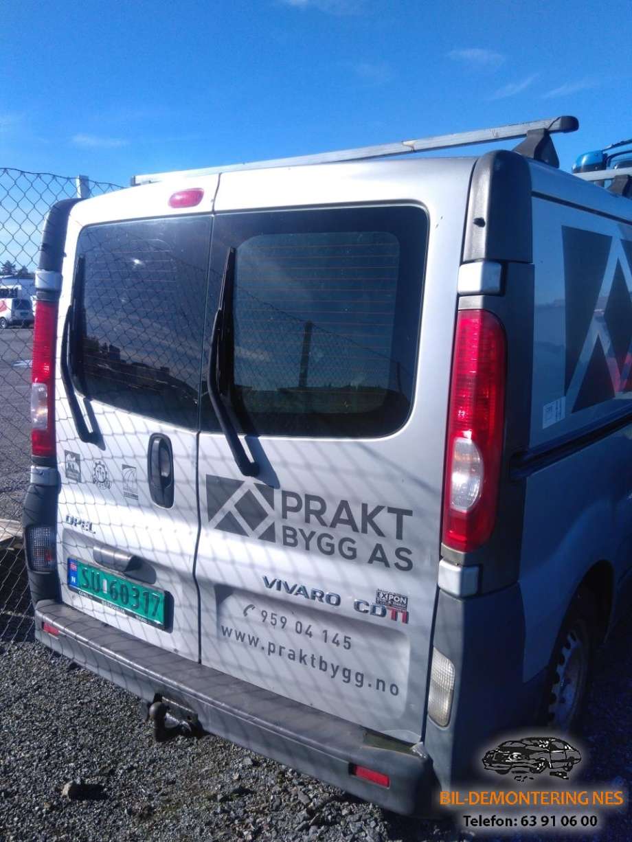 Opel Vivaro A 2006-2014 , Motorkode: M9RE7, Girkassekode: