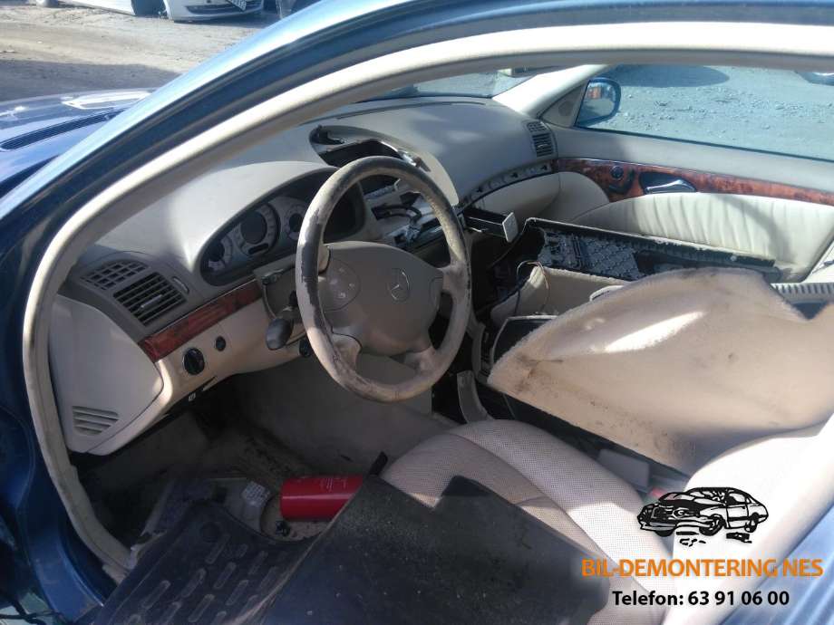 Mercedes E-Klasse 2002-2006 (Fase 1) (W211) (W211), Motorkode: 112 954, Girkassekode: