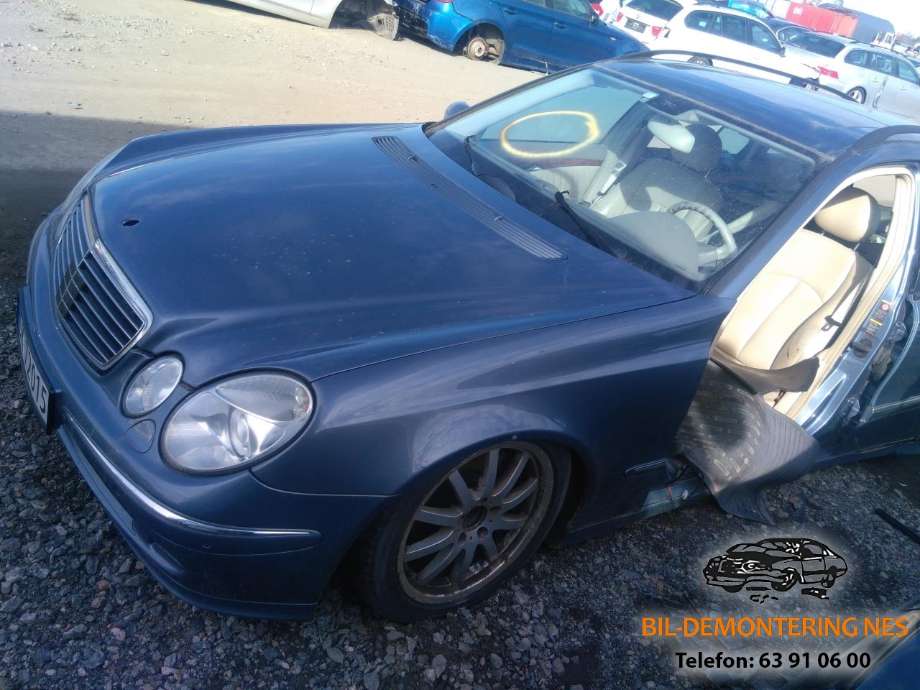 Mercedes E-Klasse 2002-2006 (Fase 1) (W211) (W211), Motorkode: 112 954, Girkassekode: