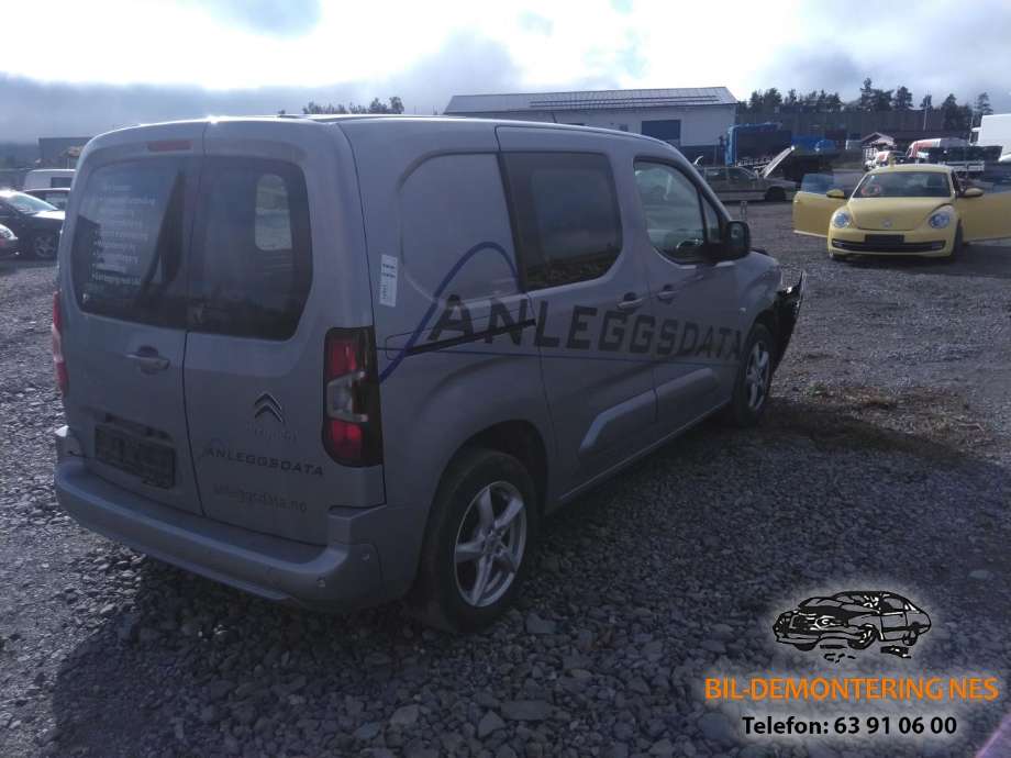 Citroën Berlingo 2019-->> (Type III) , Motorkode: YH01, Girkassekode: 